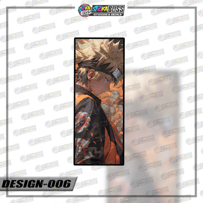 NARUTO | RECTANGLE SIZE  VINYL STICKER 【VINYL PRINTED】( LAMINATED / WATERPROOF )