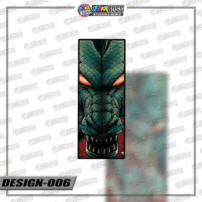 DRAGONBALL | RECTANGLE SIZE  VINYL STICKER 【VINYL PRINTED】( LAMINATED / WATERPROOF )