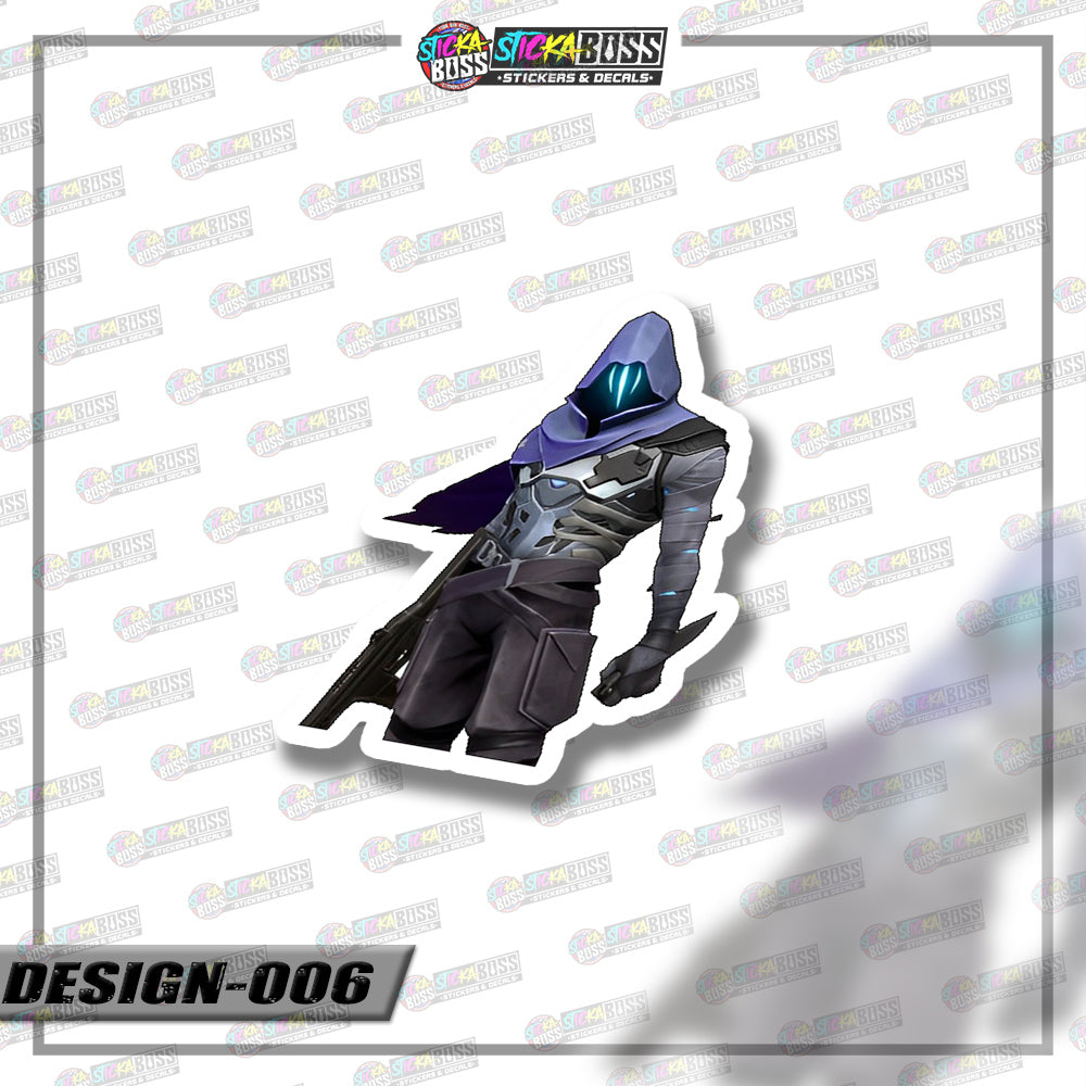 VALORANT | VINYL STICKER【VINYL PRINTED】( LAMINATED / WATERPROOF ) (Copy)