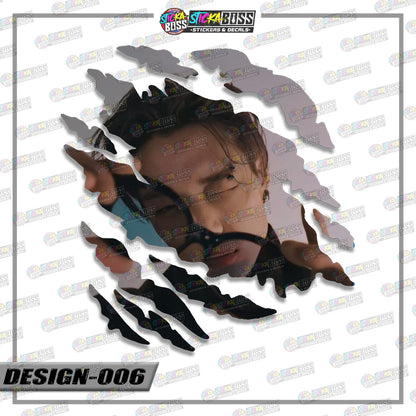 IKON | ANIME SCRATCH STICKER【VINYL PRINTED】( LAMINATED / WATERPROOF )【Stickaboss】
