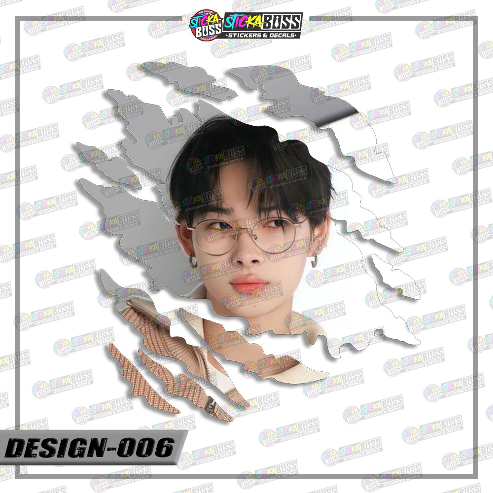 ENHYPEN | SCRATCH STICKER【VINYL PRINTED】( LAMINATED / WATERPROOF )【Stickaboss】