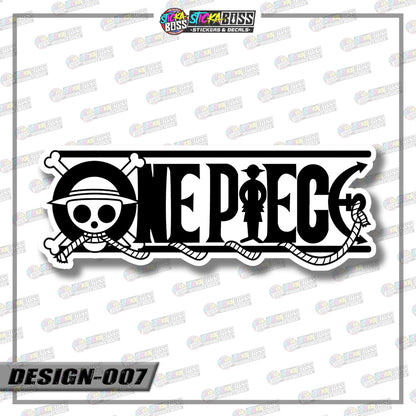 ONE PIECE P2 | VINYL STICKER【VINYL PRINTED】( LAMINATED / WATERPROOF ) (Copy)