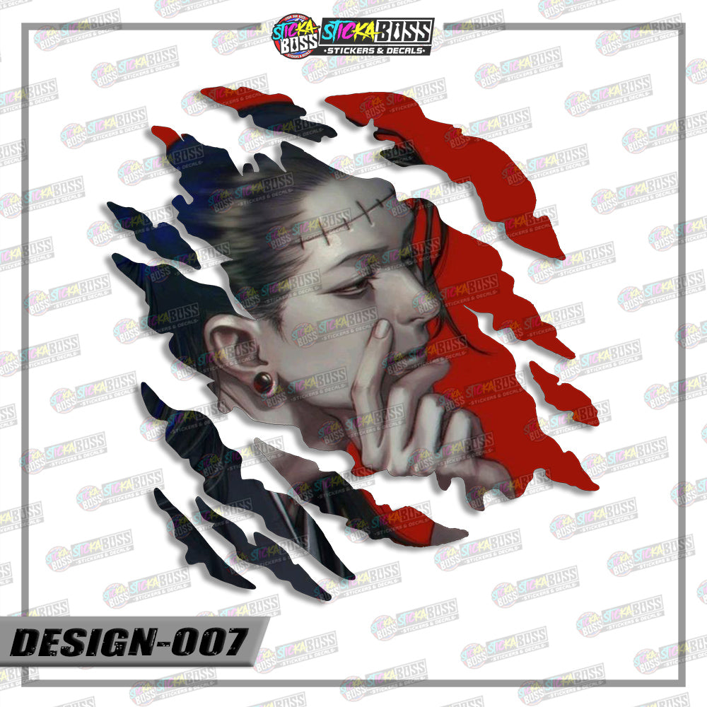 JUJUTSU KAISEN PART 2 | ANIME SCRATCH STICKER【VINYL PRINTED】( LAMINATED / WATERPROOF )【Stickaboss】