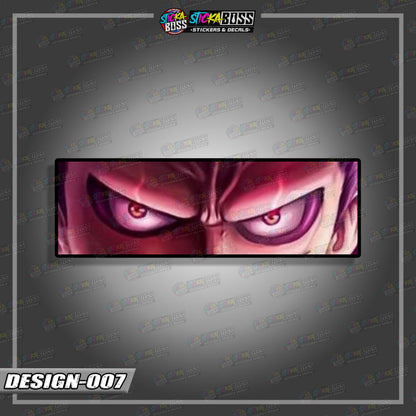 ONE PIECE PART 1 | ANIME  EYE SLAP STICKER【VINYL PRINTED】( LAMINATED / WATERPROOF )