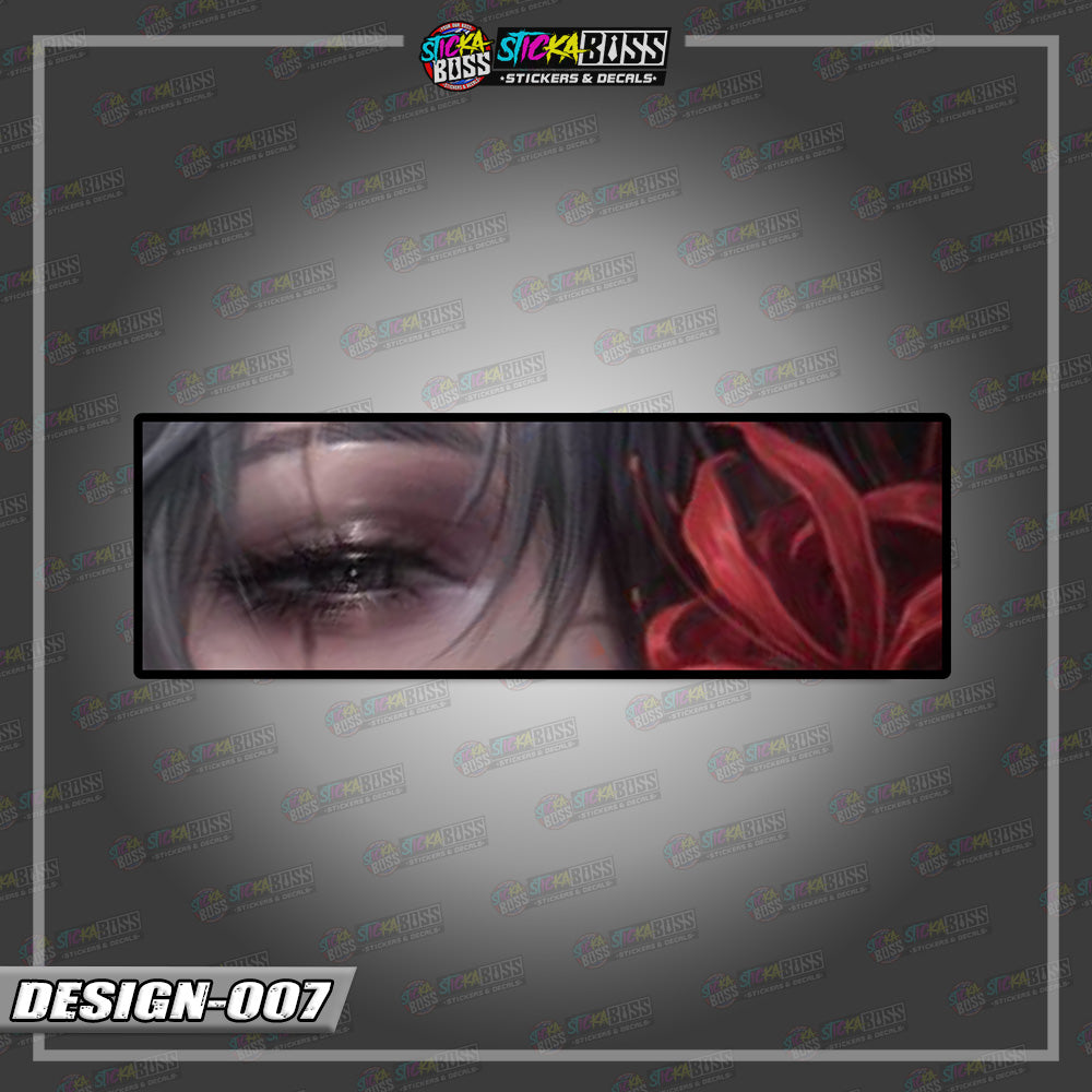 JUJUTSU KAISEN PART 1 | ANIME  EYE SLAP STICKER【VINYL PRINTED】( LAMINATED / WATERPROOF )