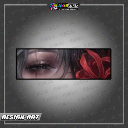 JUJUTSU KAISEN PART 1 | ANIME  EYE SLAP STICKER【VINYL PRINTED】( LAMINATED / WATERPROOF )