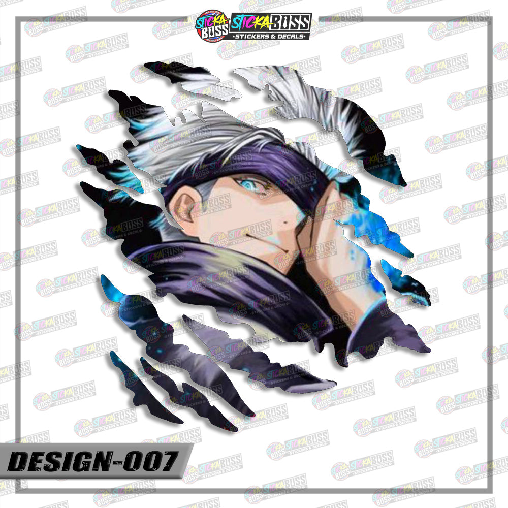 JUJUTSU KAISEN PART 1 | ANIME SCRATCH STICKER【VINYL PRINTED】( LAMINATED / WATERPROOF )【Stickaboss】