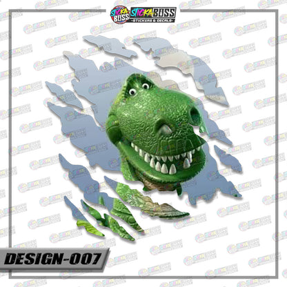 TOY STORY| ANIME SCRATCH STICKER【VINYL PRINTED】( LAMINATED / WATERPROOF )【Stickaboss】
