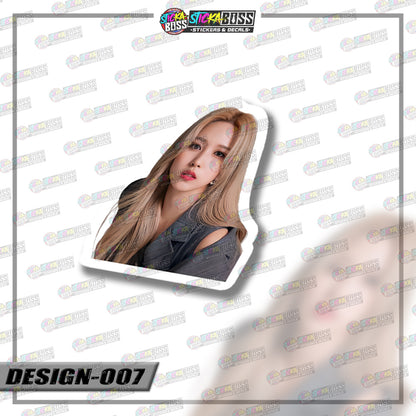 KPOP-TWICE | VINYL STICKER【VINYL PRINTED】( LAMINATED / WATERPROOF ) (Copy)