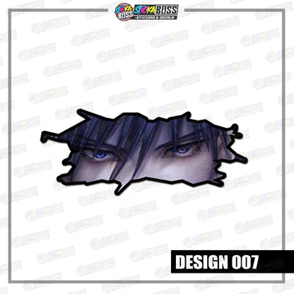 JUJUTSU KAISEN | CRACK PEEKERS  ( ANIME VINYL STICKER DECALS )【Stickaboss】