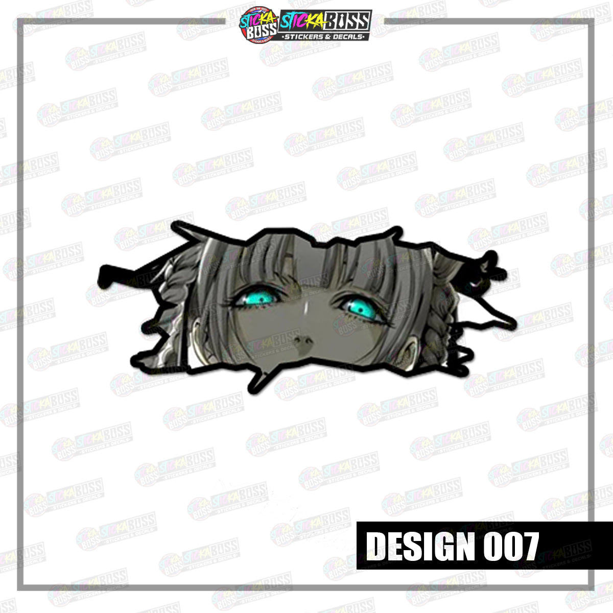 KAKEGURUI | CRACK PEEKERS  ( ANIME VINYL STICKER DECALS )【Stickaboss】