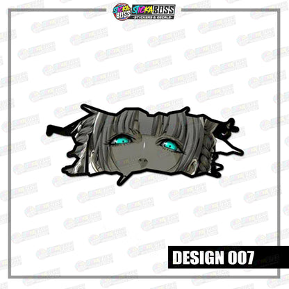KAKEGURUI | CRACK PEEKERS  ( ANIME VINYL STICKER DECALS )【Stickaboss】