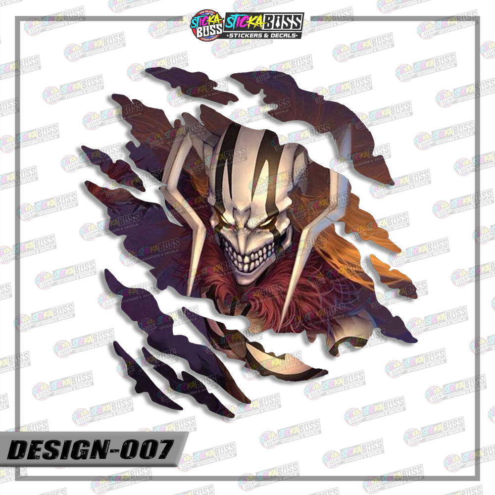 BLEACH | ANIME SCRATCH STICKER【VINYL PRINTED】( LAMINATED / WATERPROOF )【Stickaboss】