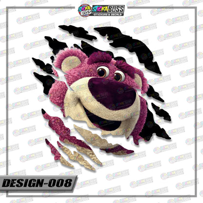 TOY STORY| ANIME SCRATCH STICKER【VINYL PRINTED】( LAMINATED / WATERPROOF )【Stickaboss】