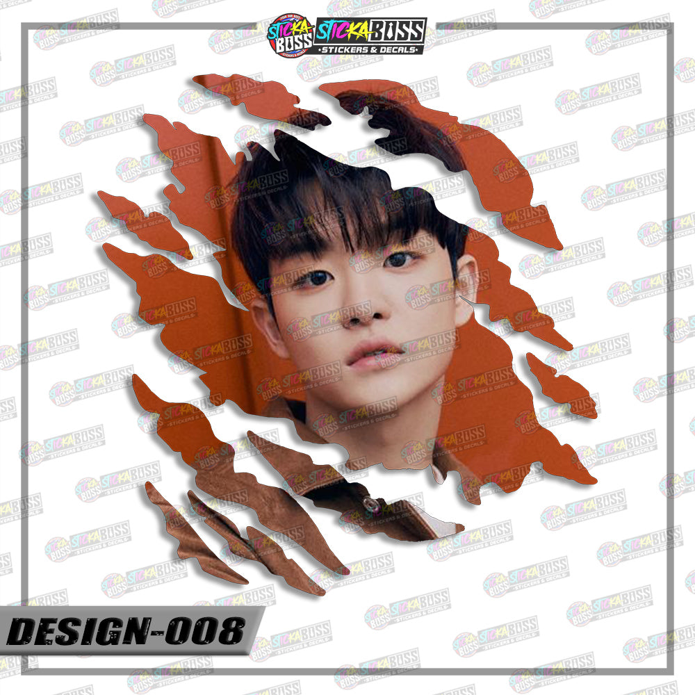 TREASURE | ANIME SCRATCH STICKER【VINYL PRINTED】( LAMINATED / WATERPROOF )【Stickaboss】