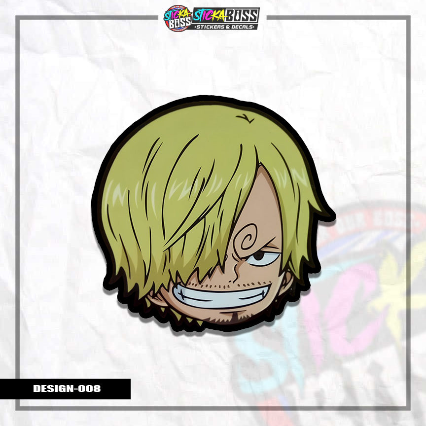 NARUTO | ANIME STICKER HEADS ( ANIME VINYL STICKER DECALS )【Stickaboss】 (Copy)