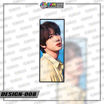KPOP-BTS | RECTANGLE SIZE  VINYL STICKER 【VINYL PRINTED】( LAMINATED / WATERPROOF )