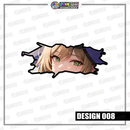 GENSHIN IMPACT | ANIME SCRATCH STICKER【VINYL PRINTED】( LAMINATED / WATERPROOF )【Stickaboss】