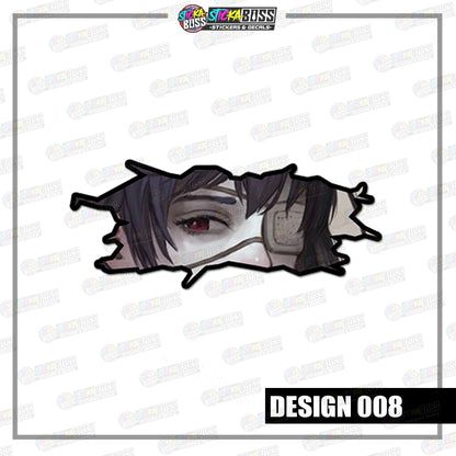 KAKEGURUI | CRACK PEEKERS  ( ANIME VINYL STICKER DECALS )【Stickaboss】