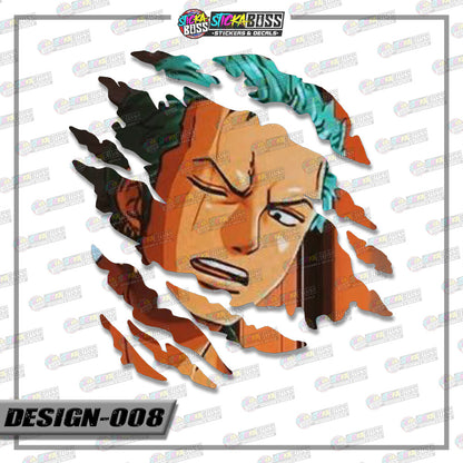 ONE PIECE PART 2 | ANIME SCRATCH STICKER【VINYL PRINTED】( LAMINATED / WATERPROOF )【Stickaboss】