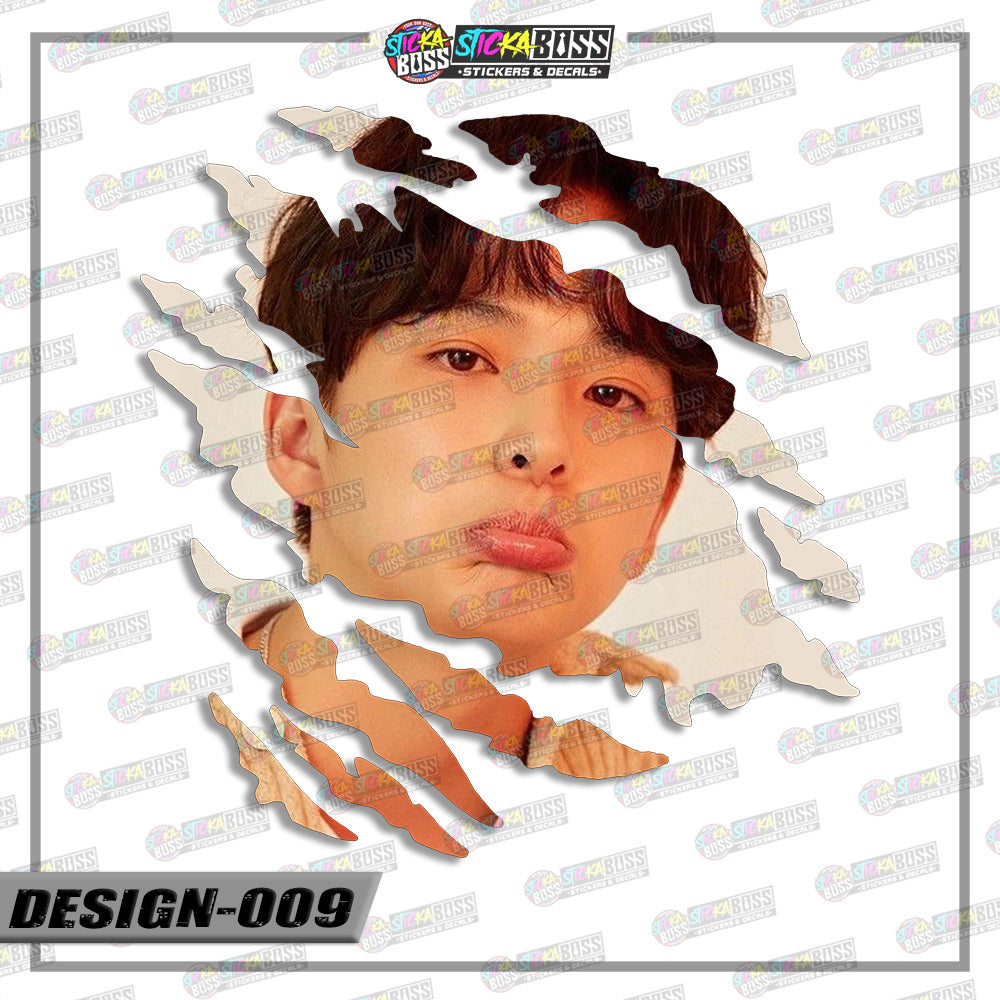 TREASURE | ANIME SCRATCH STICKER【VINYL PRINTED】( LAMINATED / WATERPROOF )【Stickaboss】