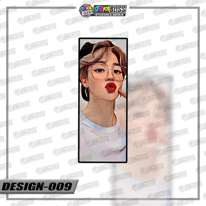 KPOP-BTS | RECTANGLE SIZE  VINYL STICKER 【VINYL PRINTED】( LAMINATED / WATERPROOF )
