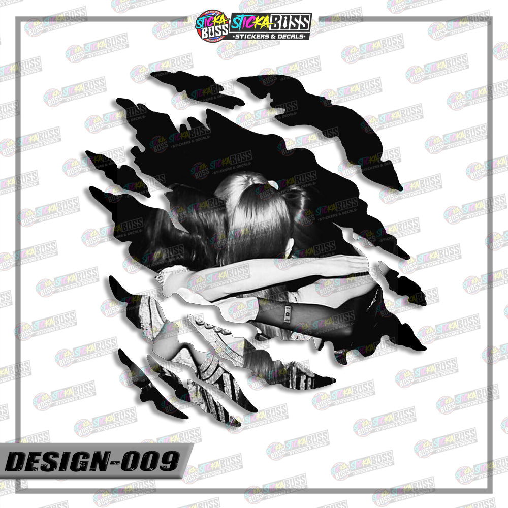 BLACKPINK | SCRATCH STICKER【VINYL PRINTED】( LAMINATED / WATERPROOF )