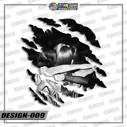 BLACKPINK | SCRATCH STICKER【VINYL PRINTED】( LAMINATED / WATERPROOF )