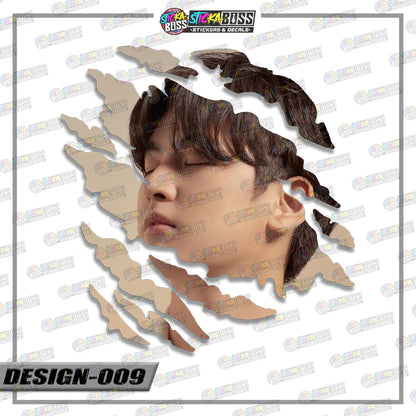 IKON | ANIME SCRATCH STICKER【VINYL PRINTED】( LAMINATED / WATERPROOF )【Stickaboss】
