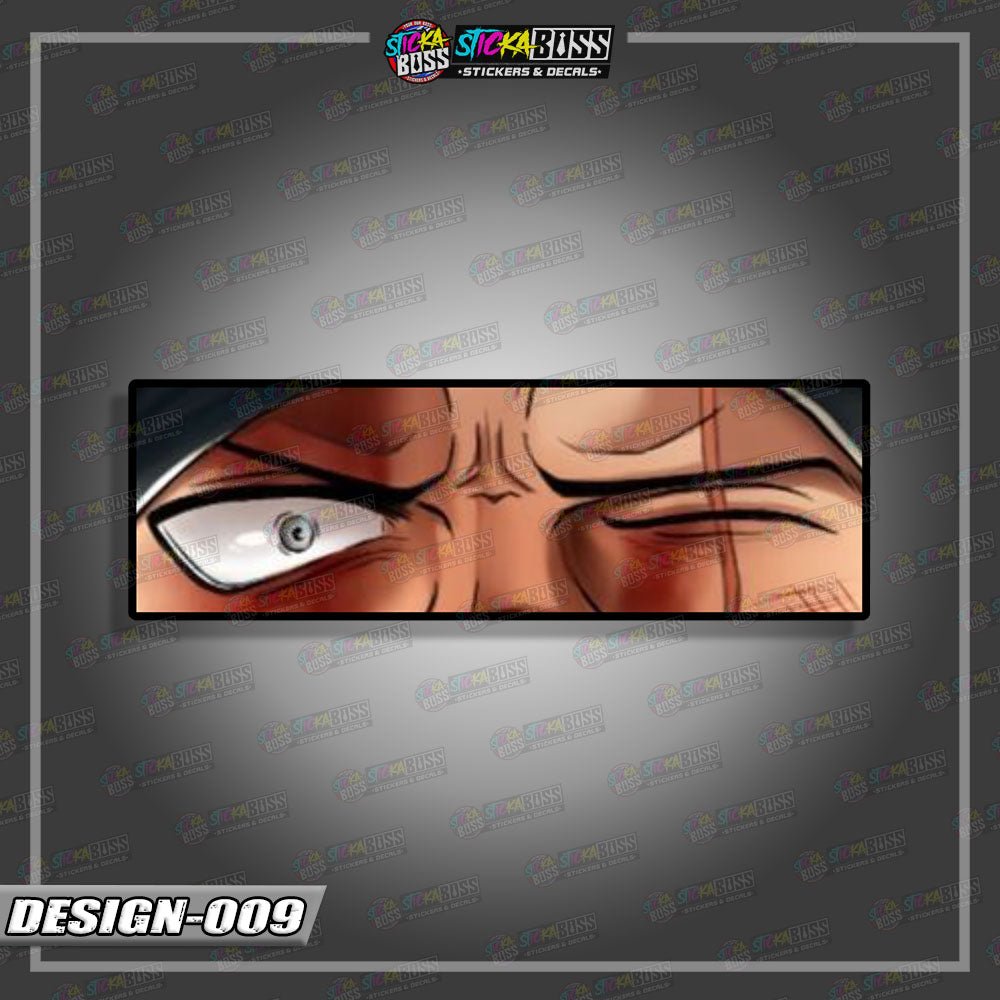 ONE PIECE PART 1 | ANIME  EYE SLAP STICKER【VINYL PRINTED】( LAMINATED / WATERPROOF )
