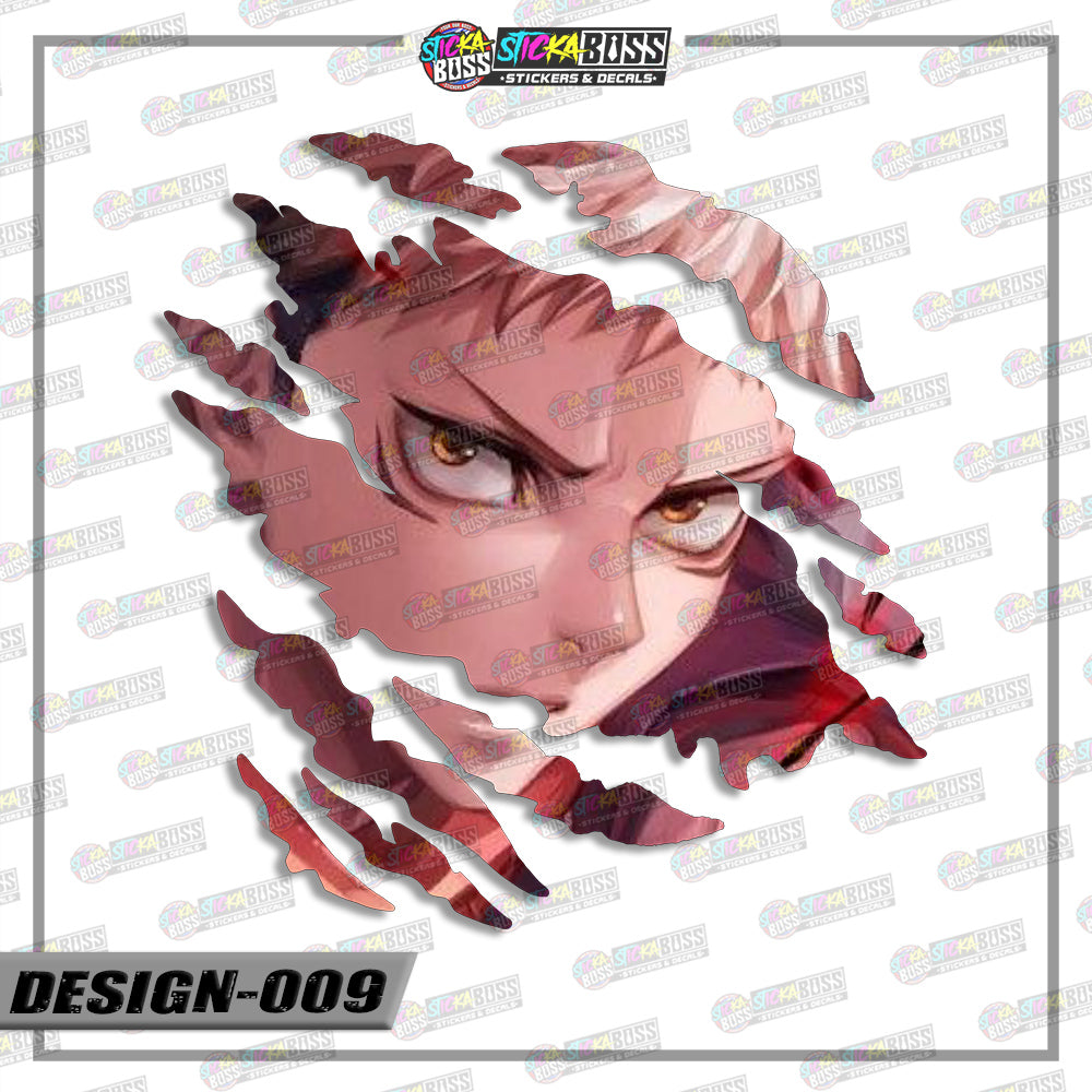 JUJUTSU KAISEN PART 1 | ANIME SCRATCH STICKER【VINYL PRINTED】( LAMINATED / WATERPROOF )【Stickaboss】