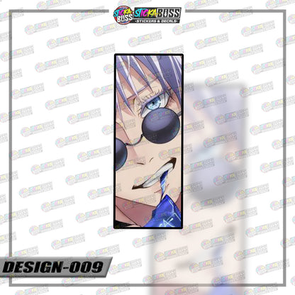 JUJUTSU KAISEN | RECTANGLE SIZE  VINYL STICKER 【VINYL PRINTED】( LAMINATED / WATERPROOF )