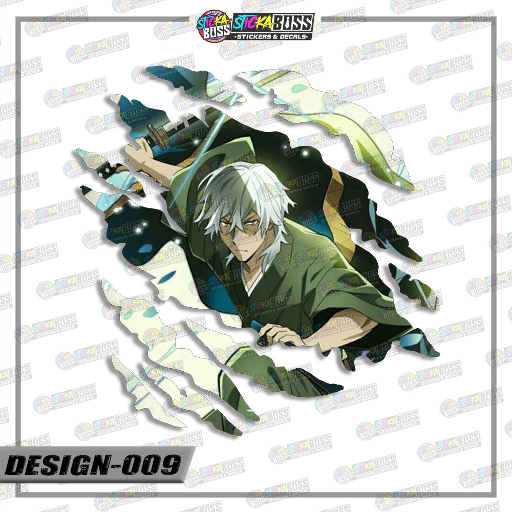 BONGOU STRAY DOGS | ANIME SCRATCH STICKER【VINYL PRINTED】( LAMINATED / WATERPROOF )【Stickaboss】 (Copy)