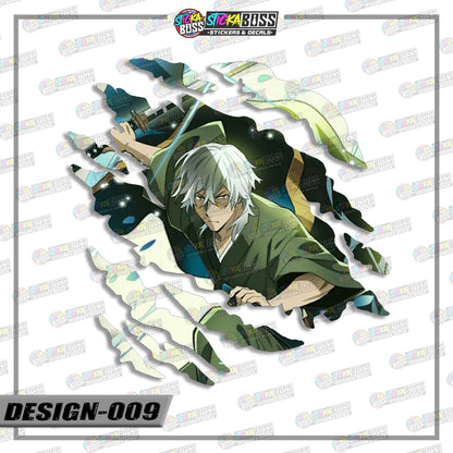 BONGOU STRAY DOGS | ANIME SCRATCH STICKER【VINYL PRINTED】( LAMINATED / WATERPROOF )【Stickaboss】 (Copy)