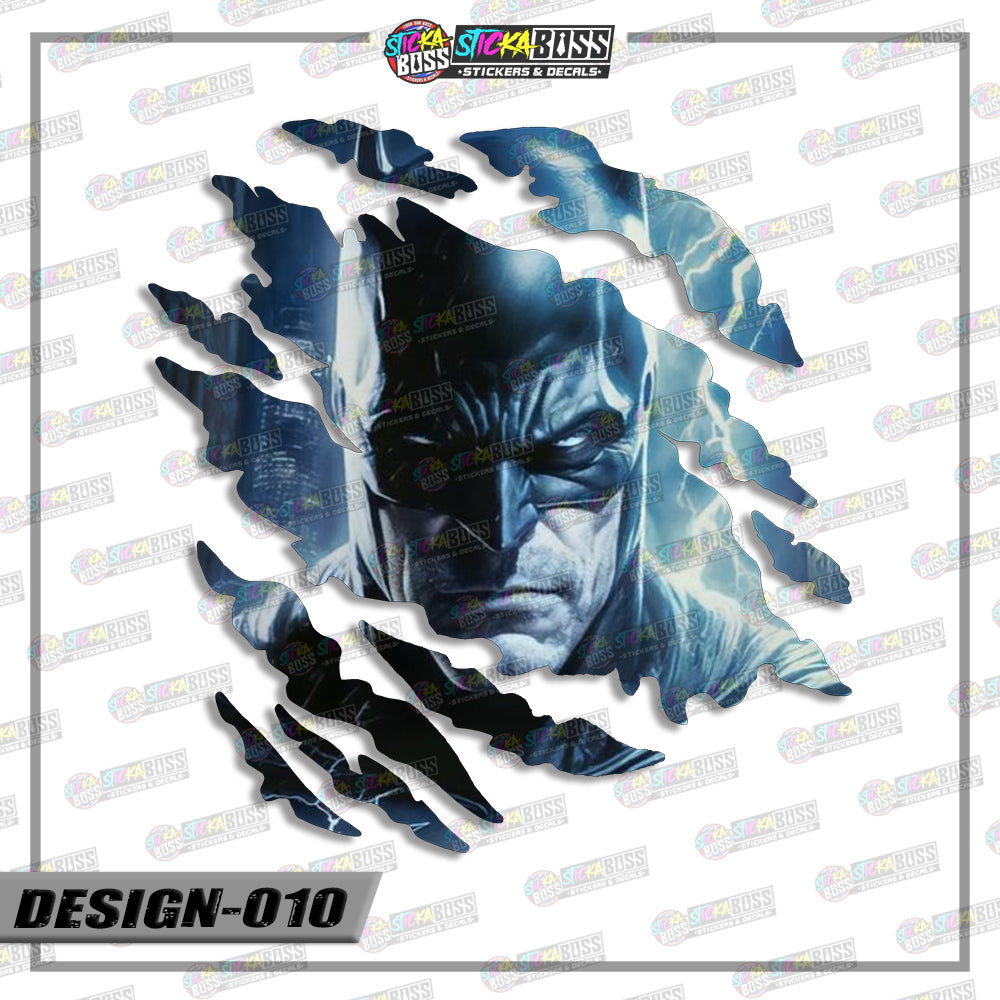 JUSTICE LEAGUE PART 1 | ANIME SCRATCH STICKER【VINYL PRINTED】( LAMINATED / WATERPROOF )【Stickaboss】