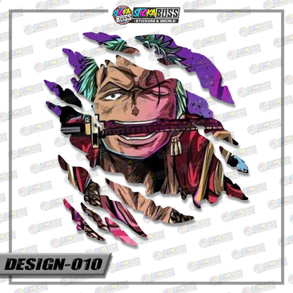 ONE PIECE PART 2 | ANIME SCRATCH STICKER【VINYL PRINTED】( LAMINATED / WATERPROOF )【Stickaboss】