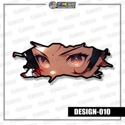 DEMONSLAYER | ANIME SCRATCH STICKER【VINYL PRINTED】( LAMINATED / WATERPROOF )【Stickaboss】