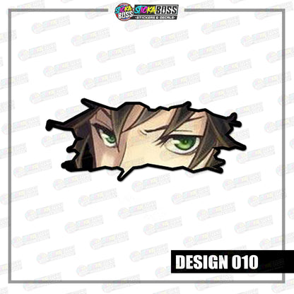 BLACK CLOVER | CRACK PEEKERS  ( ANIME VINYL STICKER DECALS )【Stickaboss】
