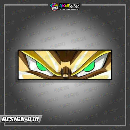 DRAGON BALL Z | ANIME  EYE SLAP STICKER【VINYL PRINTED】( LAMINATED / WATERPROOF )