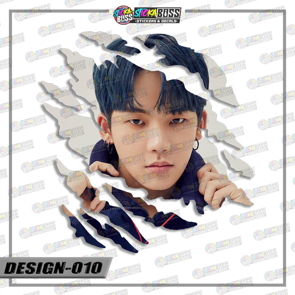 TREASURE | ANIME SCRATCH STICKER【VINYL PRINTED】( LAMINATED / WATERPROOF )【Stickaboss】