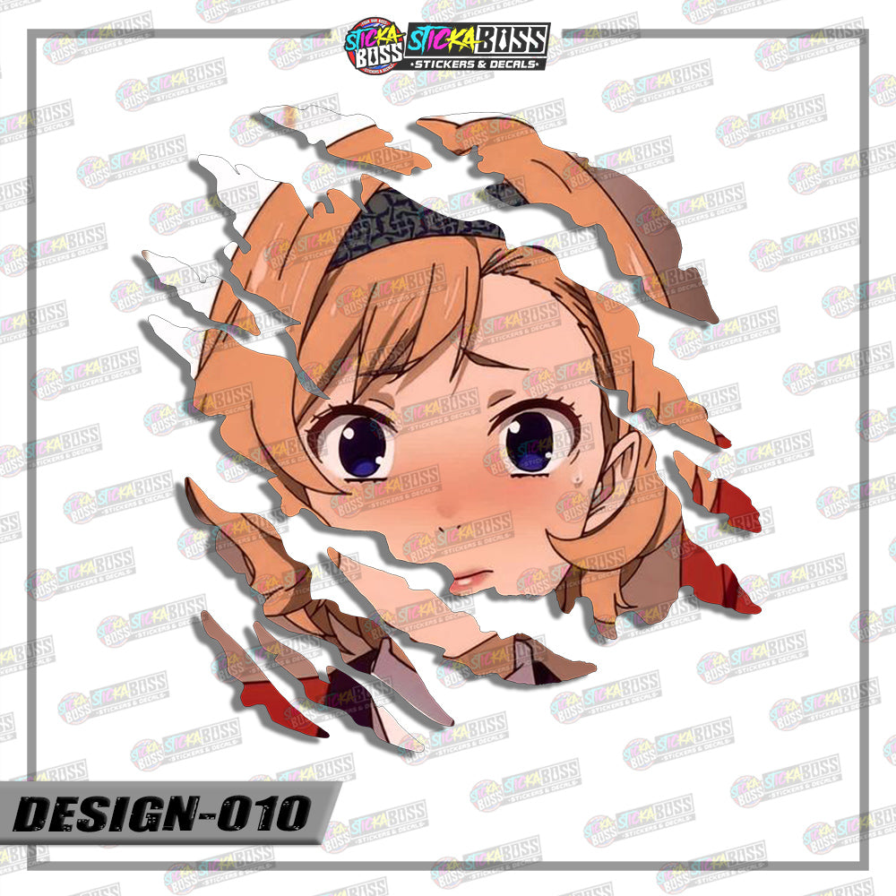 KAKEGURUI | ANIME SCRATCH STICKER【VINYL PRINTED】( LAMINATED / WATERPROOF )【Stickaboss】