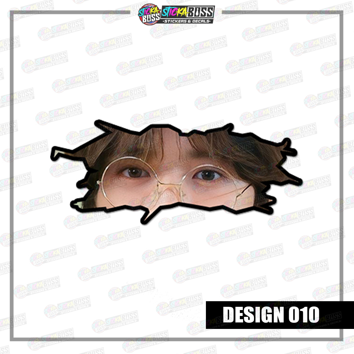 KPOP-TXT | CRACK PEEKERS  ( ANIME VINYL STICKER DECALS )【Stickaboss】
