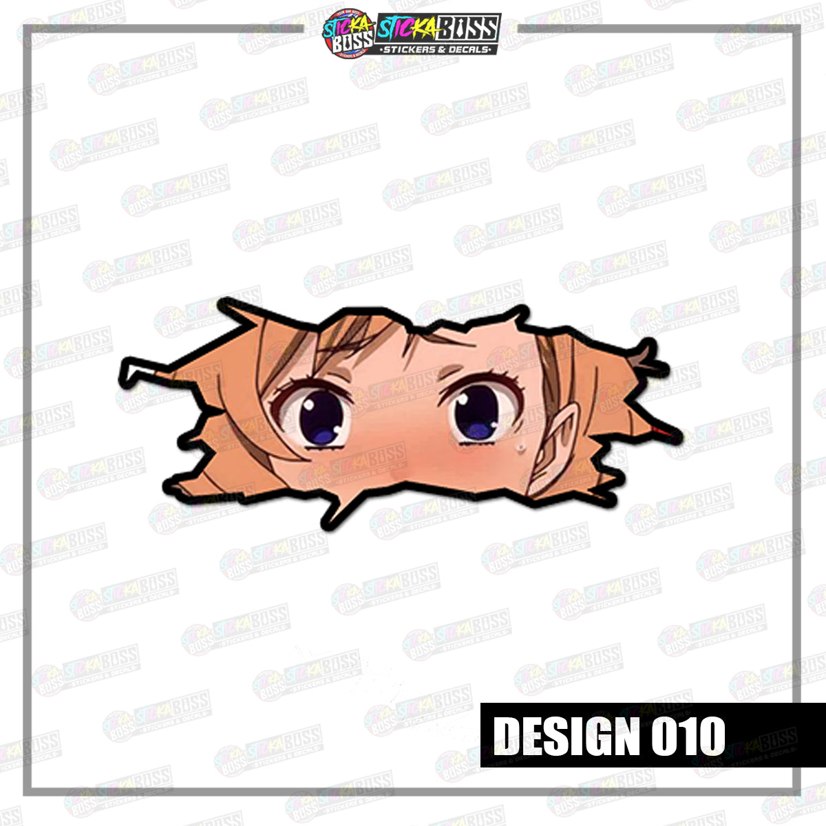 KAKEGURUI | CRACK PEEKERS  ( ANIME VINYL STICKER DECALS )【Stickaboss】
