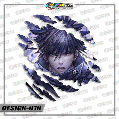 JUJUTSU KAISEN PART 2 | ANIME SCRATCH STICKER【VINYL PRINTED】( LAMINATED / WATERPROOF )【Stickaboss】