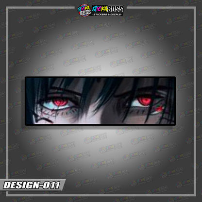 JUJUTSU KAISEN PART 1 | ANIME  EYE SLAP STICKER【VINYL PRINTED】( LAMINATED / WATERPROOF )