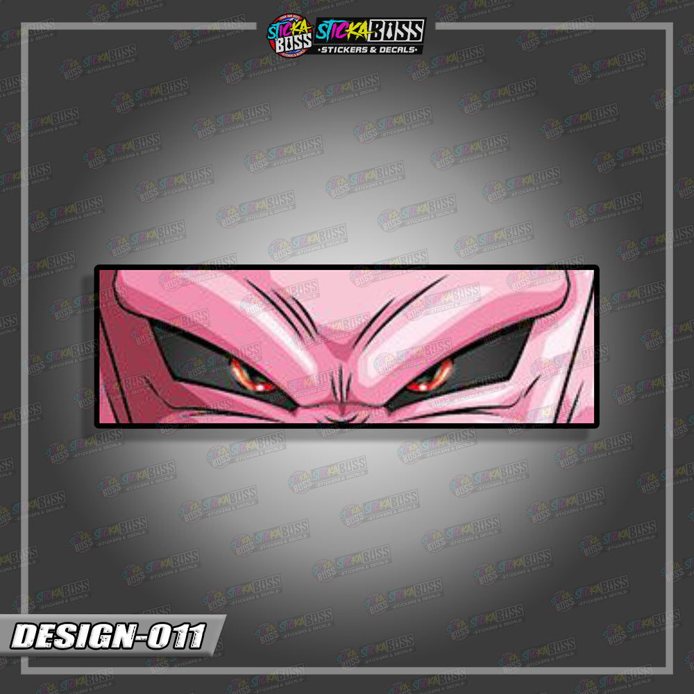 DRAGON BALL Z | ANIME  EYE SLAP STICKER【VINYL PRINTED】( LAMINATED / WATERPROOF )