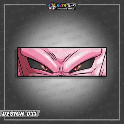 DRAGON BALL Z | ANIME  EYE SLAP STICKER【VINYL PRINTED】( LAMINATED / WATERPROOF )