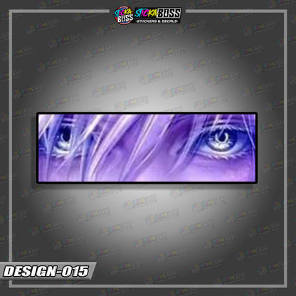 JUJUTSU KAISEN PART 1 | ANIME  EYE SLAP STICKER【VINYL PRINTED】( LAMINATED / WATERPROOF )