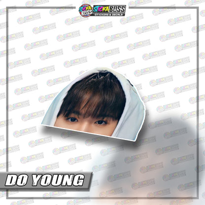TREASURE  |PEEKER STICKER【VINYL PRINTED】( LAMINATED / WATERPROOF )