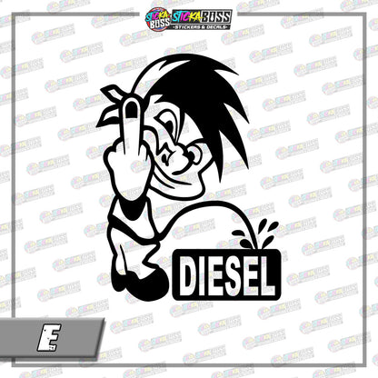 CAR STICKER GAS TANK COVER STICKER